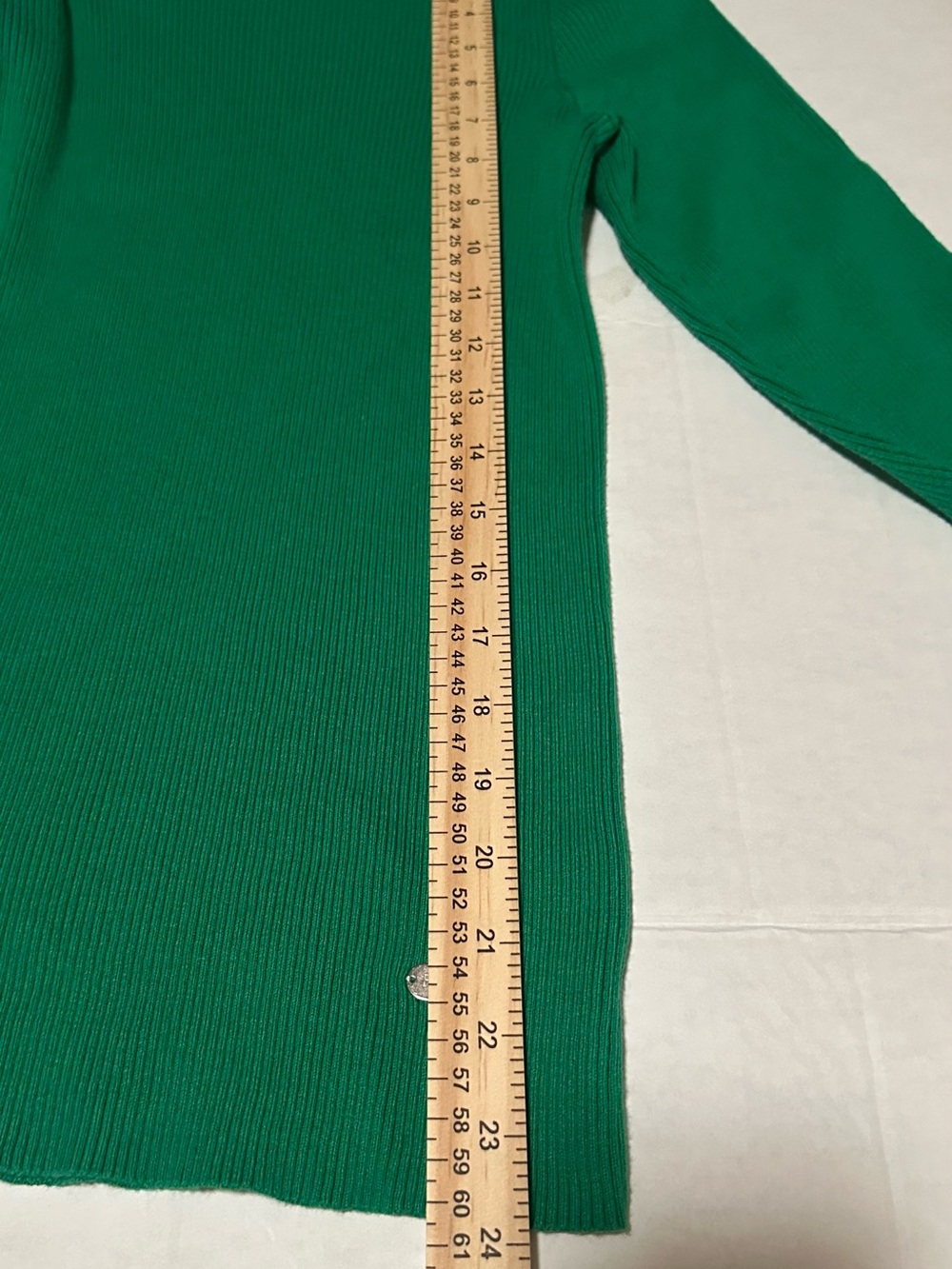 Ralph Lauren Emerald Green Ribbed Turtleneck Sweater - Picture 4 of 8
